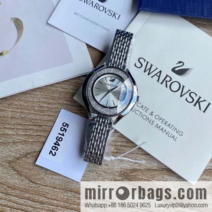 Swarovski. The same series at the Swarovski counter: Crystalline Aura watch