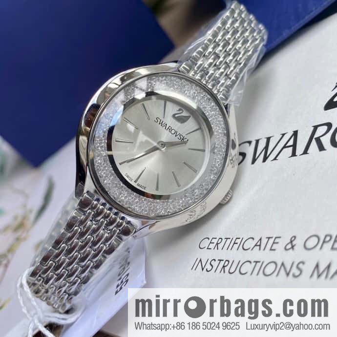 Swarovski. The same series at the Swarovski counter: Crystalline Aura watch