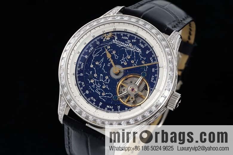 RMS new Beidou Star Orbital Flywheel JL product. Replica Luxury Handbag, Master Series, Orbital Flywheel, inlaid with sand gold stone literal watch