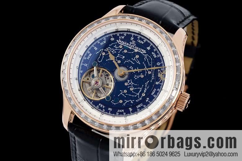 RMS new Beidou Star Orbital Flywheel JL product. Replica Luxury Handbag, Master Series, Orbital Flywheel, inlaid with sand gold stone literal watch