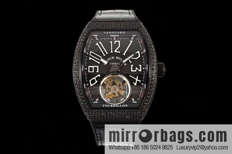 Frank Muller V45 Vanguard Tourbillon Series Original Complex Franck Muller Tourbillon Movement Watch