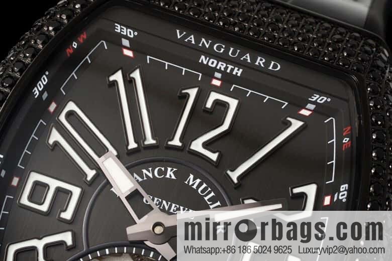 Frank Muller V45 Vanguard Tourbillon Series Original Complex Franck Muller Tourbillon Movement Watch