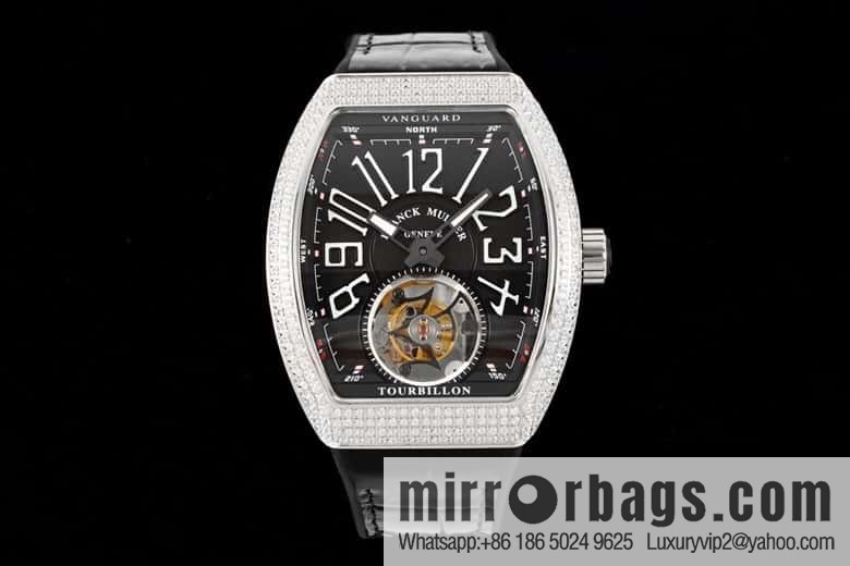 Frank Muller V45 Vanguard Tourbillon Series Original Complex Franck Muller Tourbillon Movement Watch