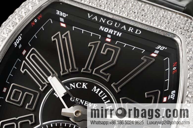 Frank Muller V45 Vanguard Tourbillon Series Original Complex Franck Muller Tourbillon Movement Watch
