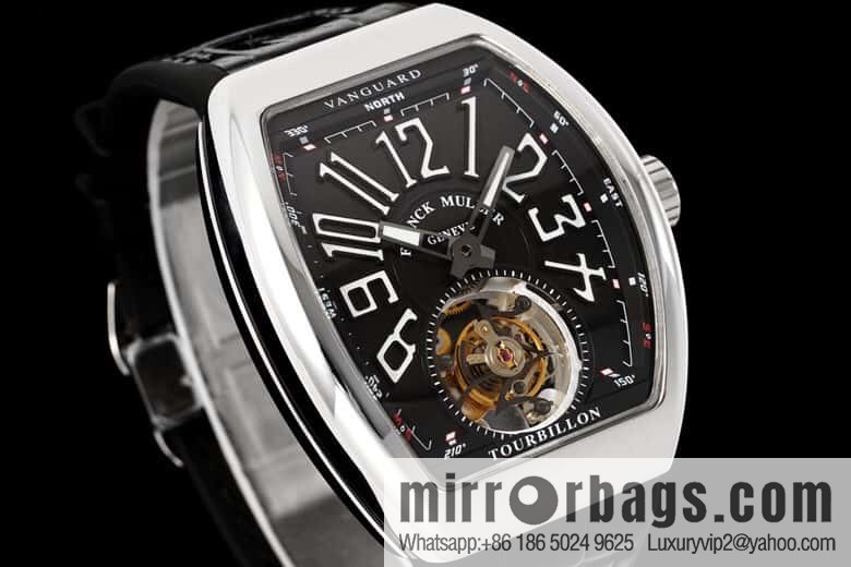 Frank Muller V45 Vanguard Tourbillon Series Original Complex Franck Muller Tourbillon Movement Watch
