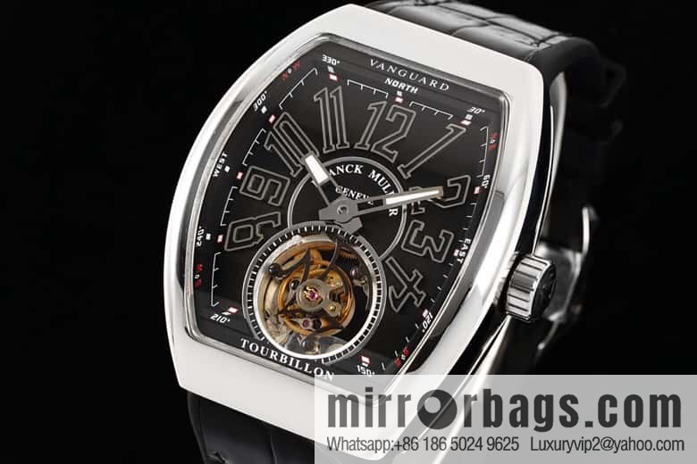 Frank Muller V45 Vanguard Tourbillon Series Original Complex Franck Muller Tourbillon Movement Watch