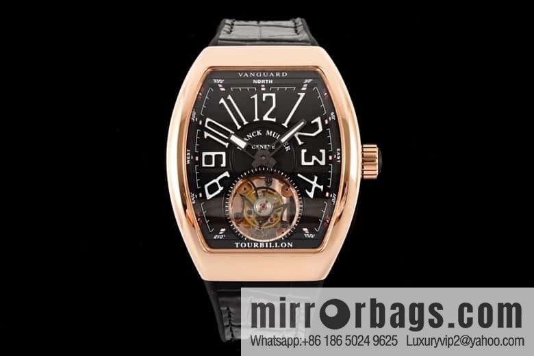 Frank Muller V45 Vanguard Tourbillon Series Original Complex Franck Muller Tourbillon Movement Watch
