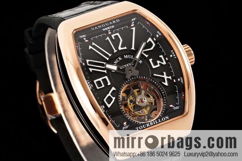 Frank Muller V45 Vanguard Tourbillon Series Original Complex Franck Muller Tourbillon Movement Watch