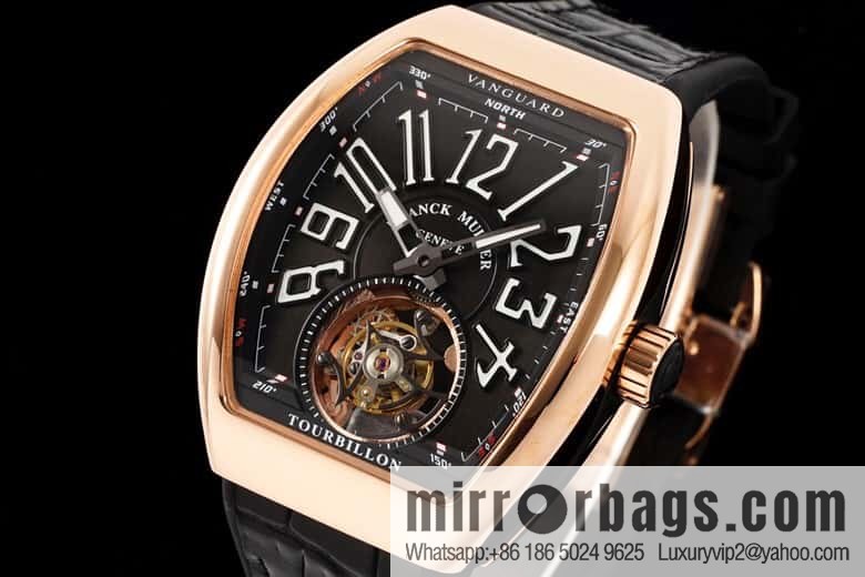 Frank Muller V45 Vanguard Tourbillon Series Original Complex Franck Muller Tourbillon Movement Watch