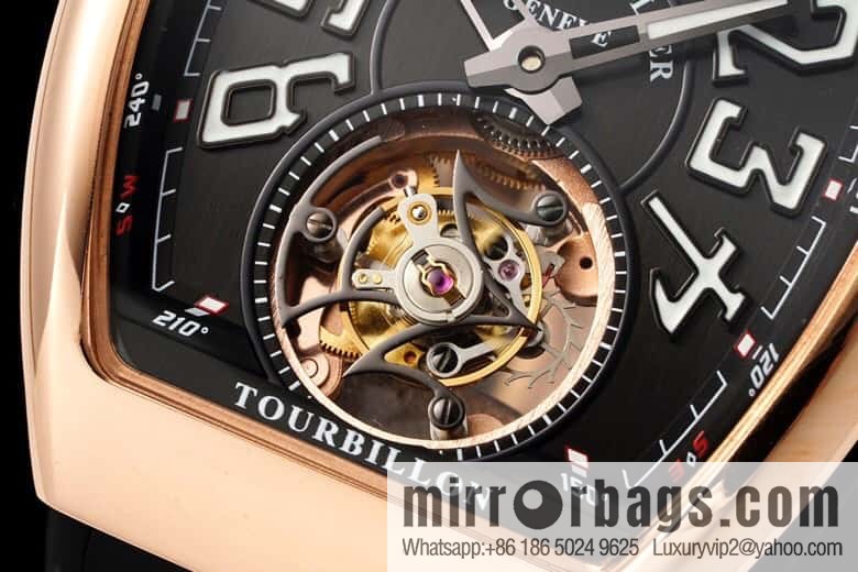 Frank Muller V45 Vanguard Tourbillon Series Original Complex Franck Muller Tourbillon Movement Watch