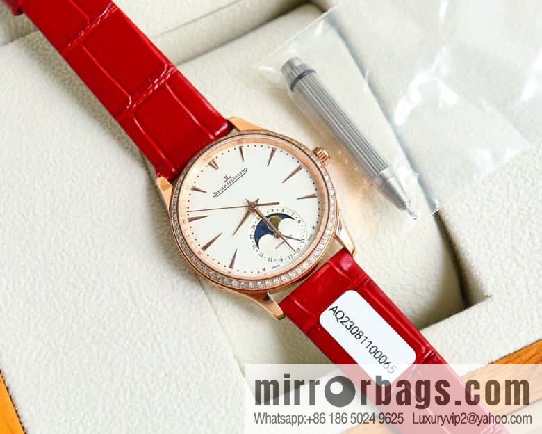 Jaeger-LeCoultre Moon Phase Master Series 1252501 Women's Real Diamond Watch
