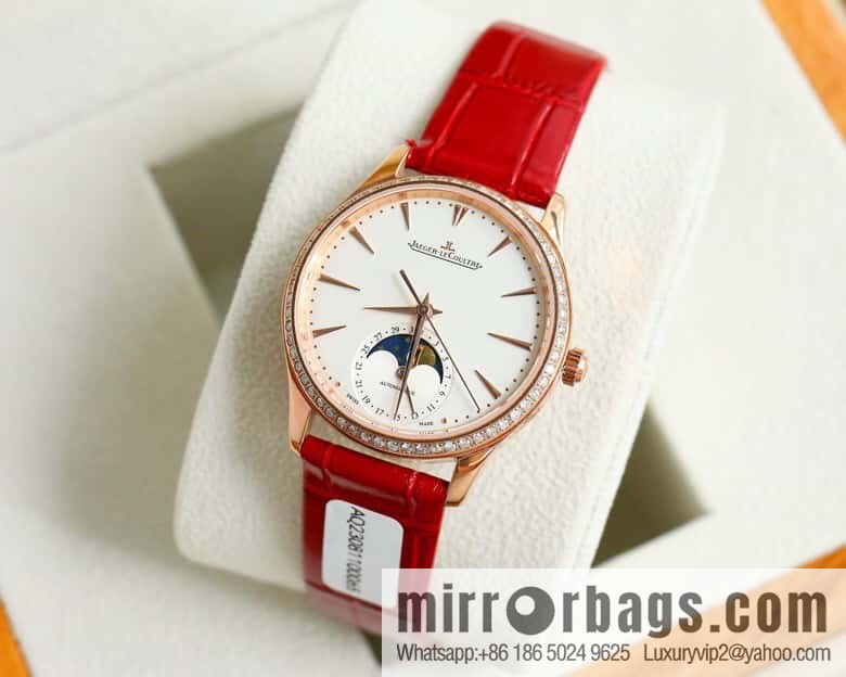 Jaeger-LeCoultre Moon Phase Master Series 1252501 Women's Real Diamond Watch