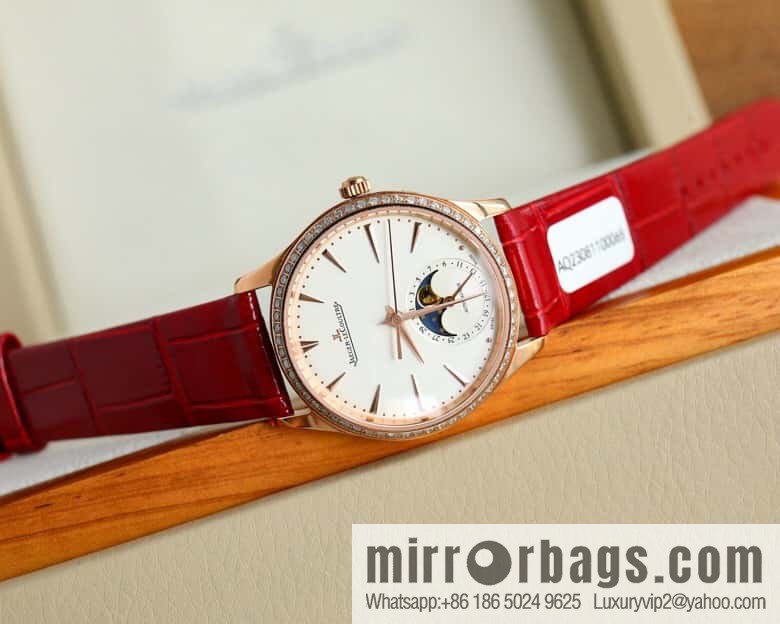 Jaeger-LeCoultre Moon Phase Master Series 1252501 Women's Real Diamond Watch