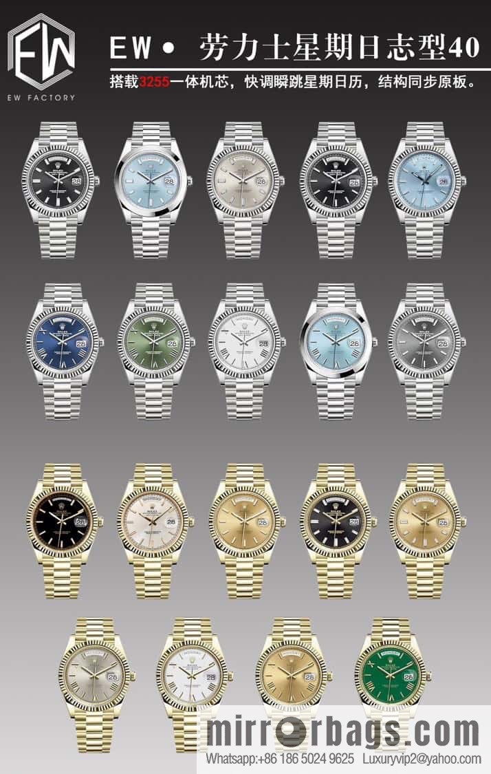 EW Week Journal 40mm Upgraded New 3255 All-in-One Watch