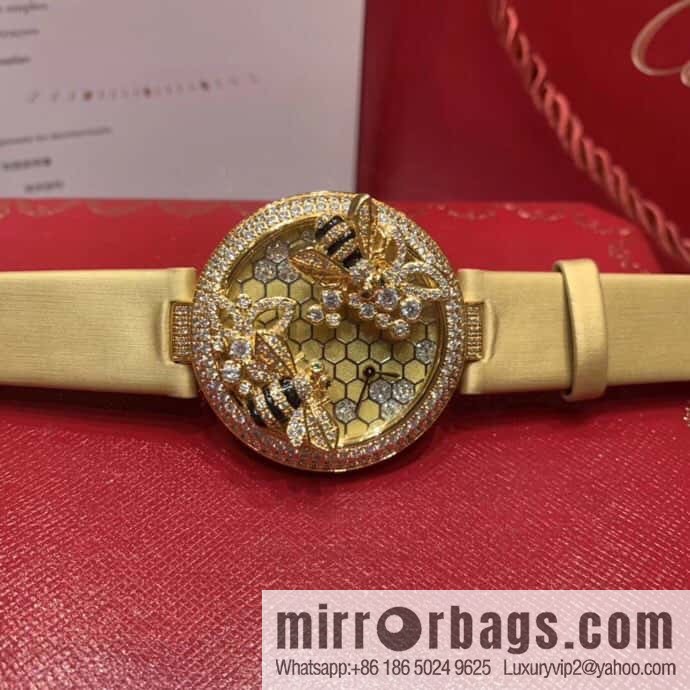 Cartier C White Bee Creative Gemstone Series 40mm Dial