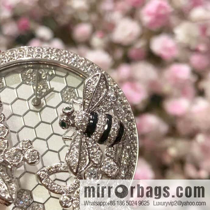 Cartier C White Bee Creative Gemstone Series 40mm Dial