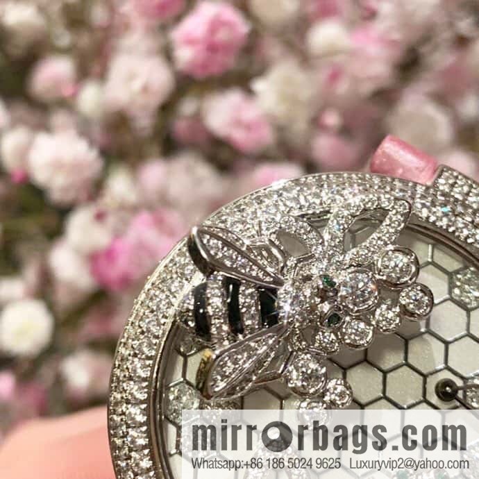 Cartier C White Bee Creative Gemstone Series 40mm Dial