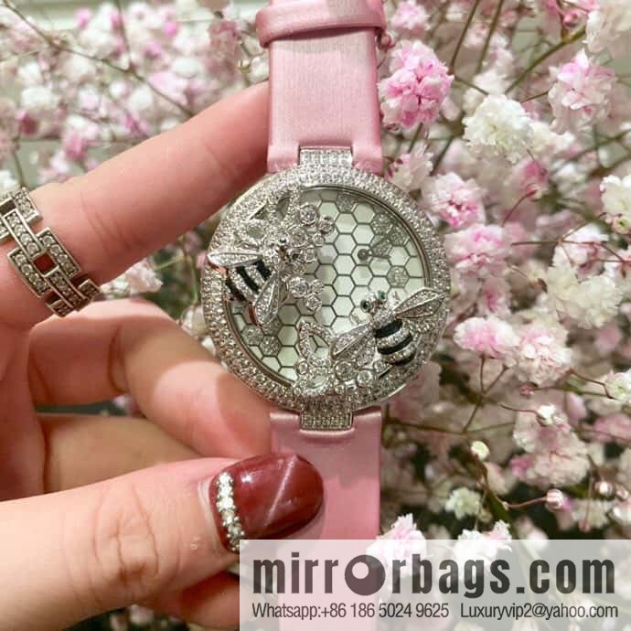 Cartier C White Bee Creative Gemstone Series 40mm Dial