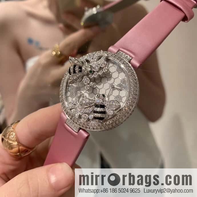 Cartier C White Bee Creative Gemstone Series 40mm Dial