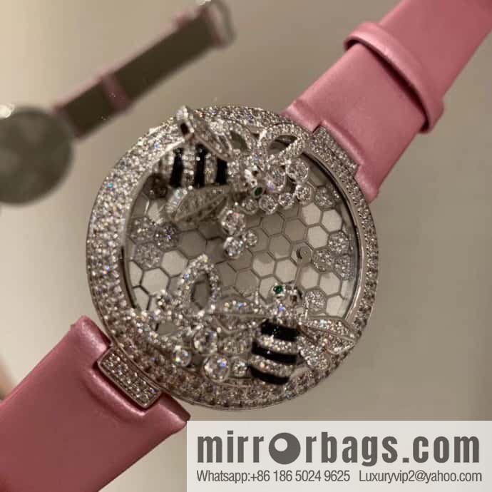 Cartier C White Bee Creative Gemstone Series 40mm Dial