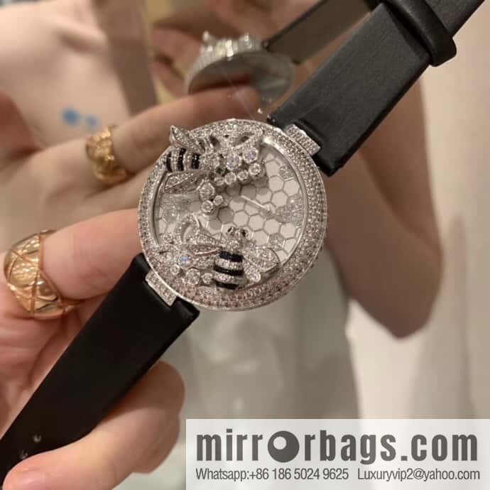 Cartier C White Bee Creative Gemstone Series 40mm Dial