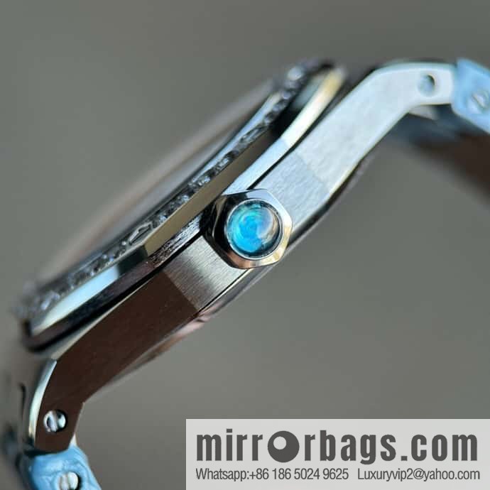 Alligator Leather RF Factory, Audemars Piguet Royal Oak Series Model 67601 Quartz Watch