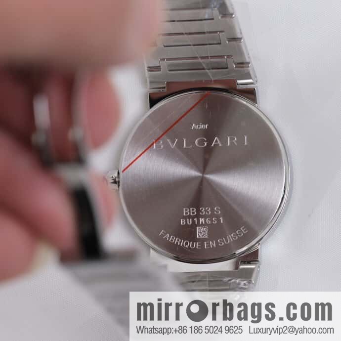 Green Bar Nail Bv Bulgari Ladies Quartz Watch