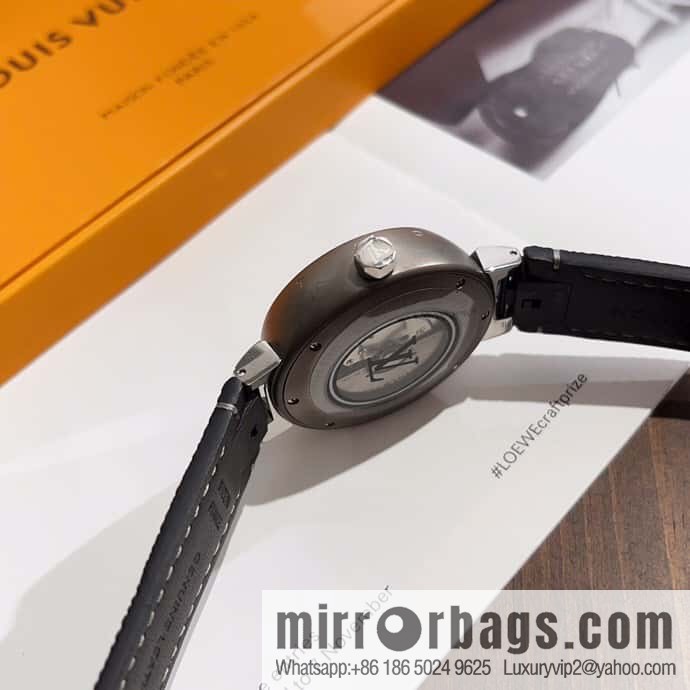 LV men's high-end mechanical watch TAMBOUR MONOGRAM ECLIPSE watch QBB168
