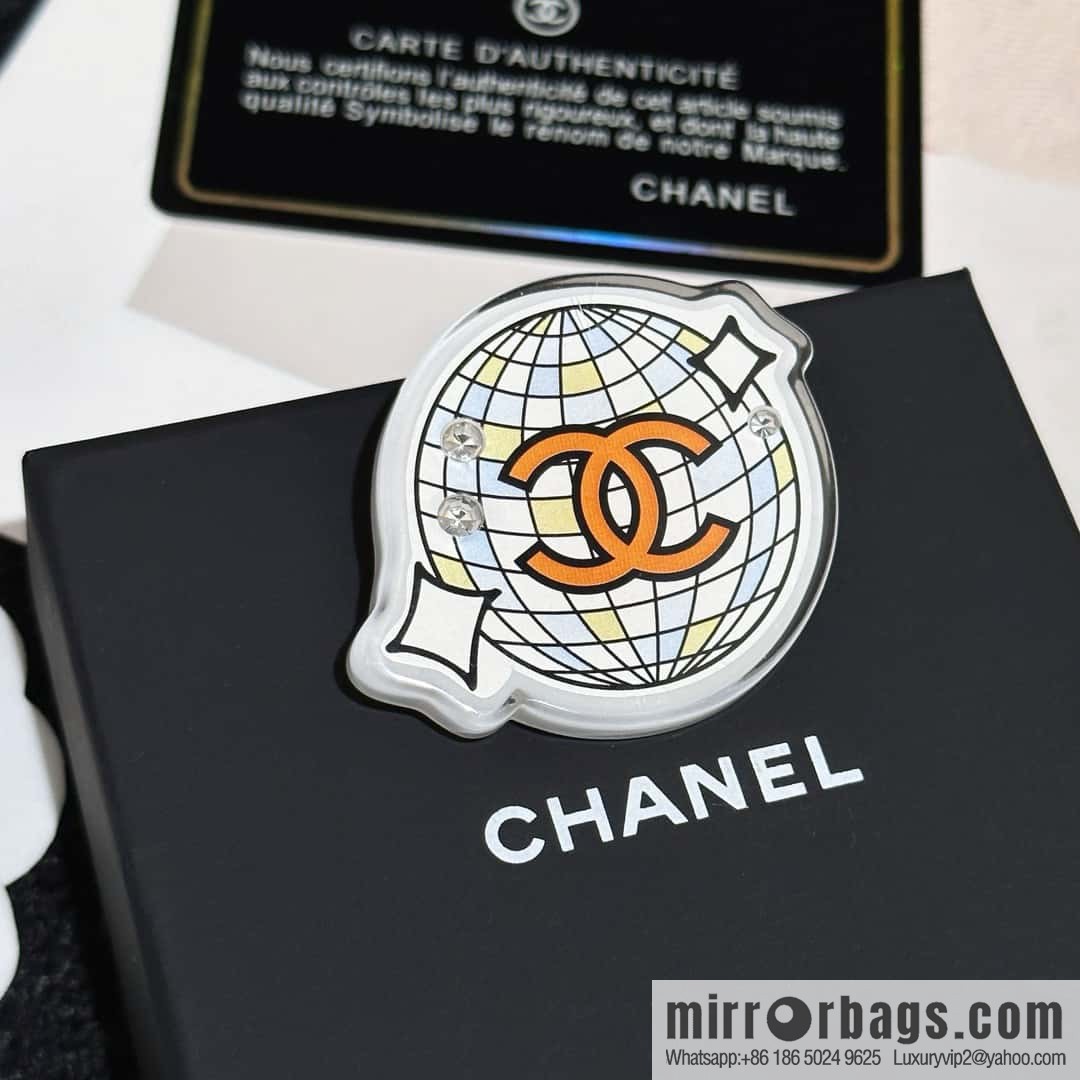 ❗️New ❗️ Chanel brooch ☀️ new ☑️ Chanel double c earth planet brooch ☀️