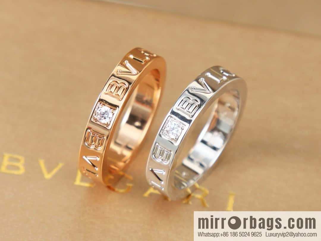 ❗️ New ❗️ ☀ Seiko version A ☀ BVLGARI glossy snake bone ring ☀