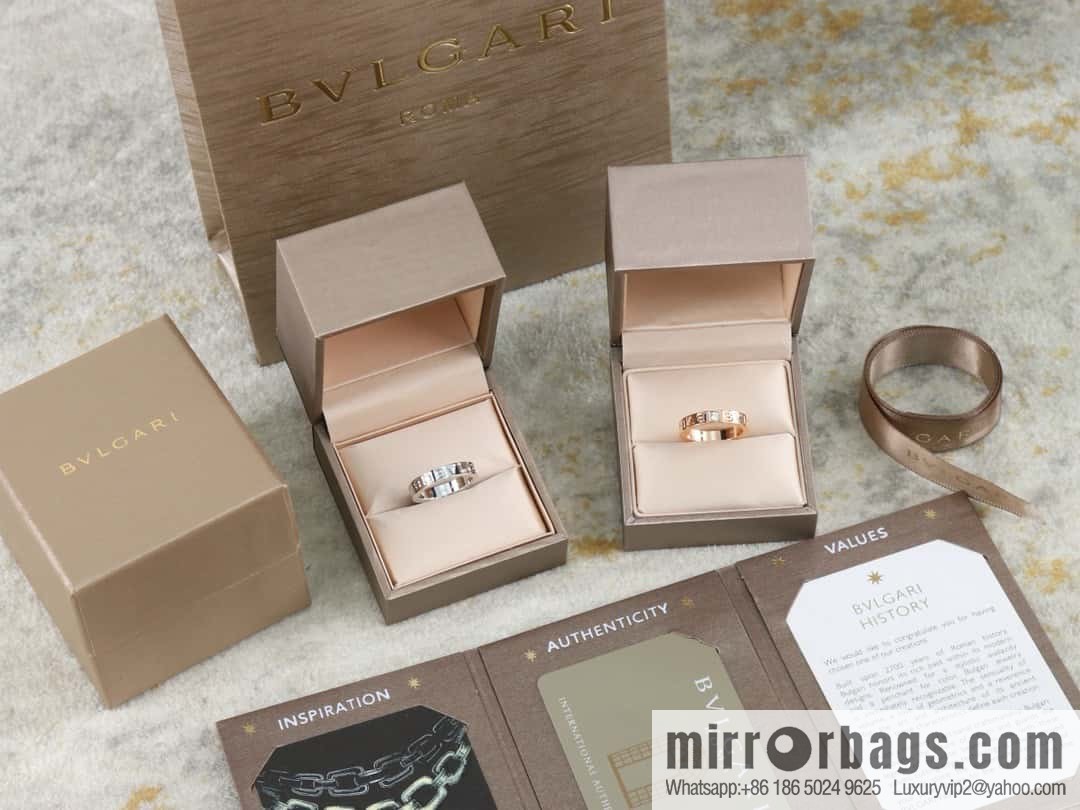 ❗️ New ❗️ ☀ Seiko version A ☀ BVLGARI glossy snake bone ring ☀