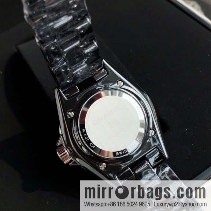 Chanel J12 series color neon Swiss original imported counter ETA movement 33mm watch diameter women's watch
