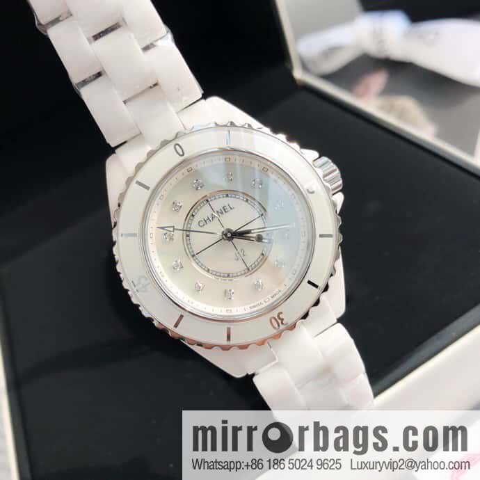 Chanel J12 series color neon Swiss original imported counter ETA movement 33mm watch diameter women's watch