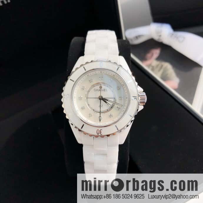 Chanel J12 series color neon Swiss original imported counter ETA movement 33mm watch diameter women's watch
