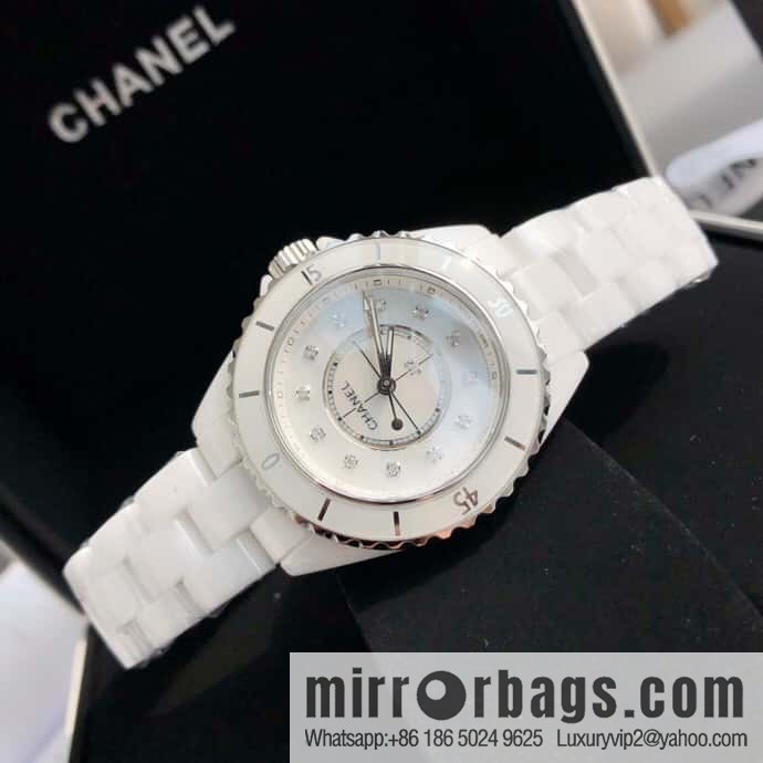 Chanel J12 series color neon Swiss original imported counter ETA movement 33mm watch diameter women's watch
