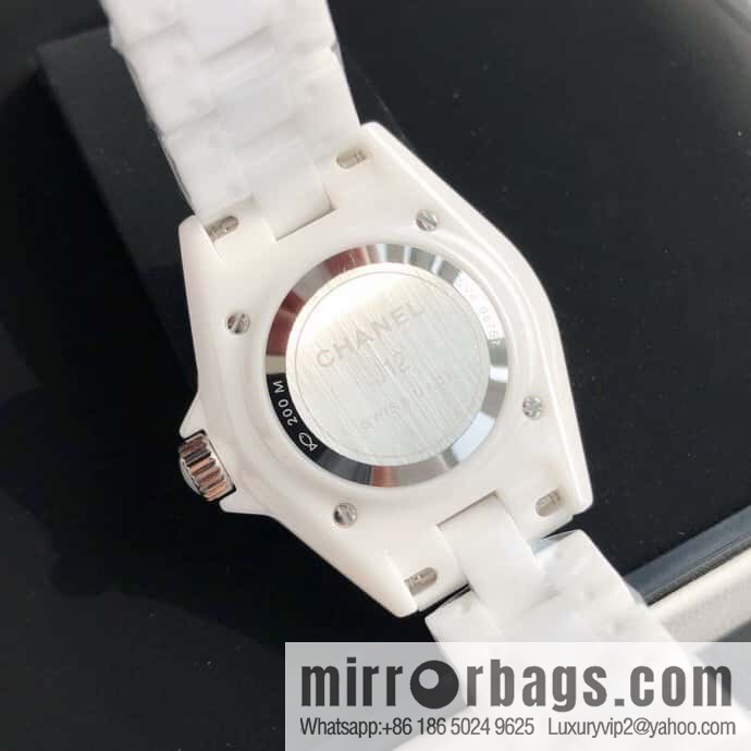 Chanel J12 series color neon Swiss original imported counter ETA movement 33mm watch diameter women's watch