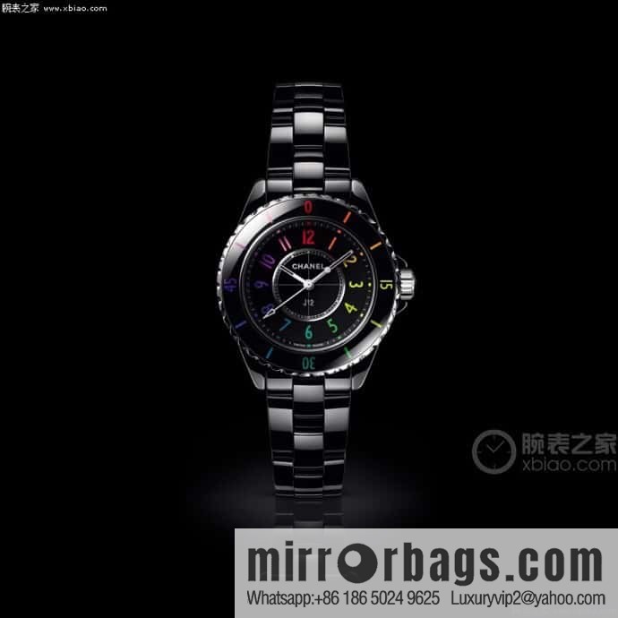 Chanel J12 series color neon Swiss original imported counter ETA movement 33mm watch diameter women's watch