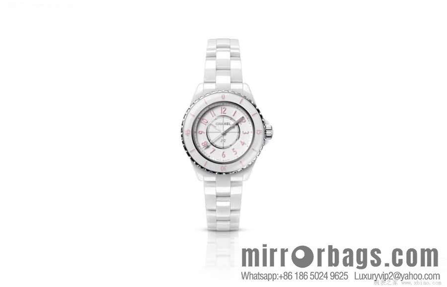 Chanel J12 series color neon Swiss original imported counter ETA movement 33mm watch diameter women's watch