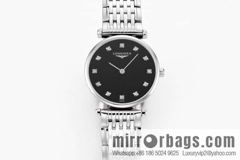 KY Jialan originally produced a 24mm original SWISS L.209.2 Swiss quartz movement real diamond inlaid watch