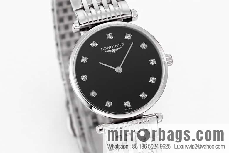 KY Jialan originally produced a 24mm original SWISS L.209.2 Swiss quartz movement real diamond inlaid watch