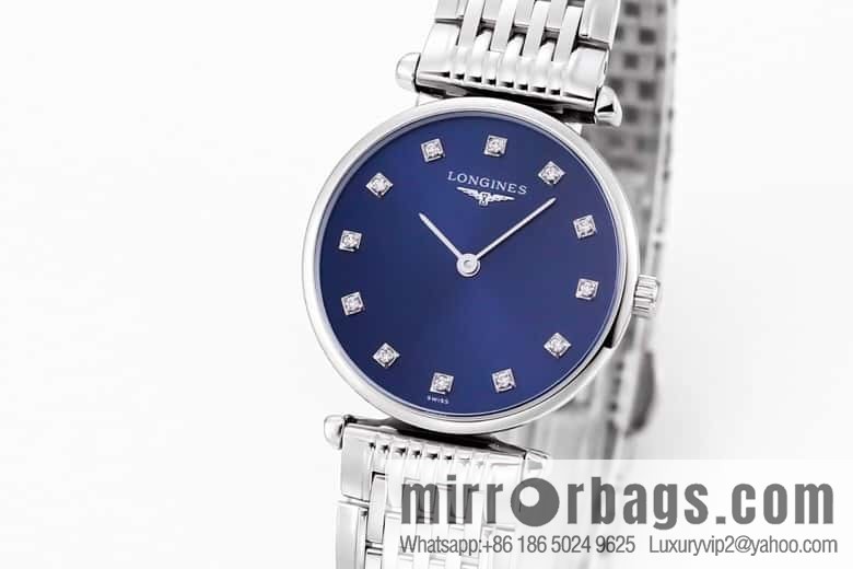 KY Jialan originally produced a 24mm original SWISS L.209.2 Swiss quartz movement real diamond inlaid watch
