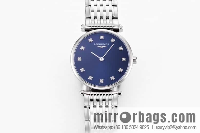KY Jialan originally produced a 24mm original SWISS L.209.2 Swiss quartz movement real diamond inlaid watch