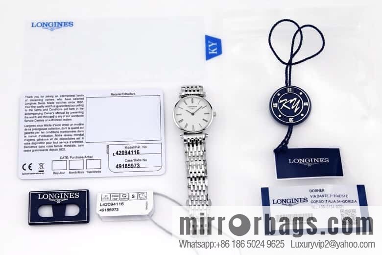 KY Jialan originally produced a 24mm original SWISS L.209.2 Swiss quartz movement real diamond inlaid watch