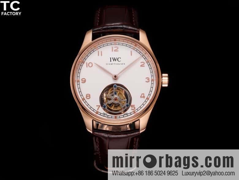 TC Factory Intercontinental 13th Anniversary Celebration, IWC, Portugal Series, Exclusive Development of 81905 Movement True Tourbillon Watch