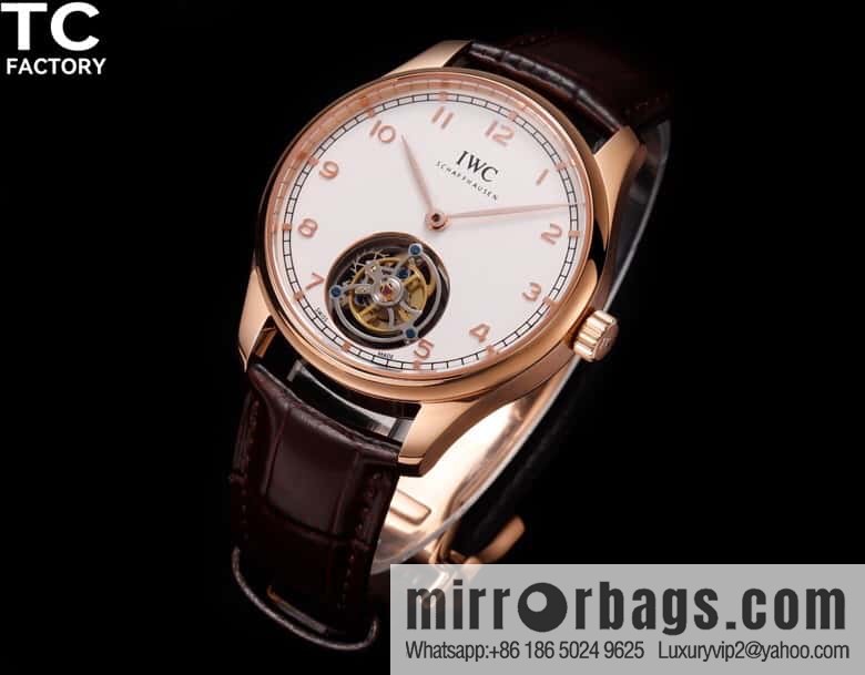 TC Factory Intercontinental 13th Anniversary Celebration, IWC, Portugal Series, Exclusive Development of 81905 Movement True Tourbillon Watch