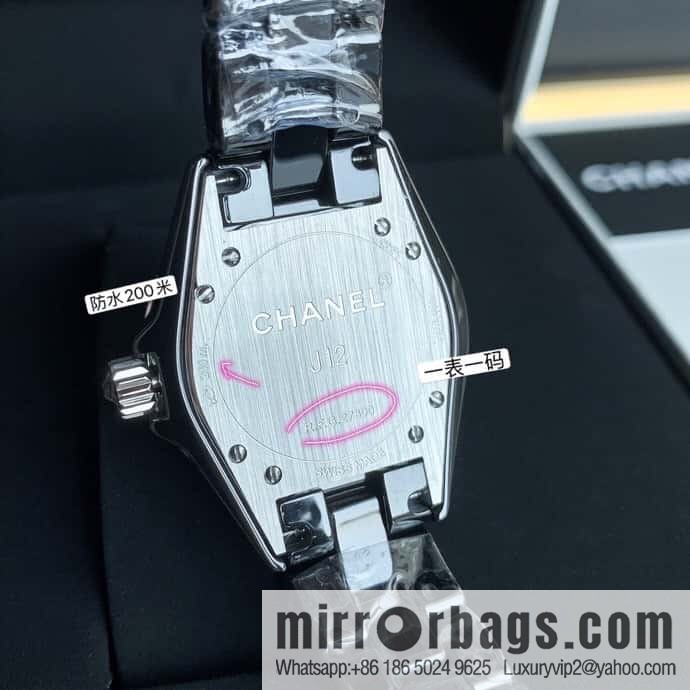 Chanel J12 series quartz imported Swiss counter with the same type of movement watch
