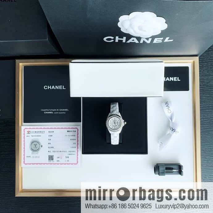Chanel J12 series quartz imported Swiss counter with the same type of movement watch