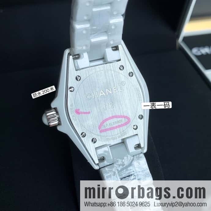 Chanel J12 series quartz imported Swiss counter with the same type of movement watch