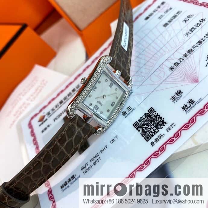 New debut HERMES Hermès watch diameter 23 * 23mm, Swiss ETA original quartz movement Cape Cod series watch