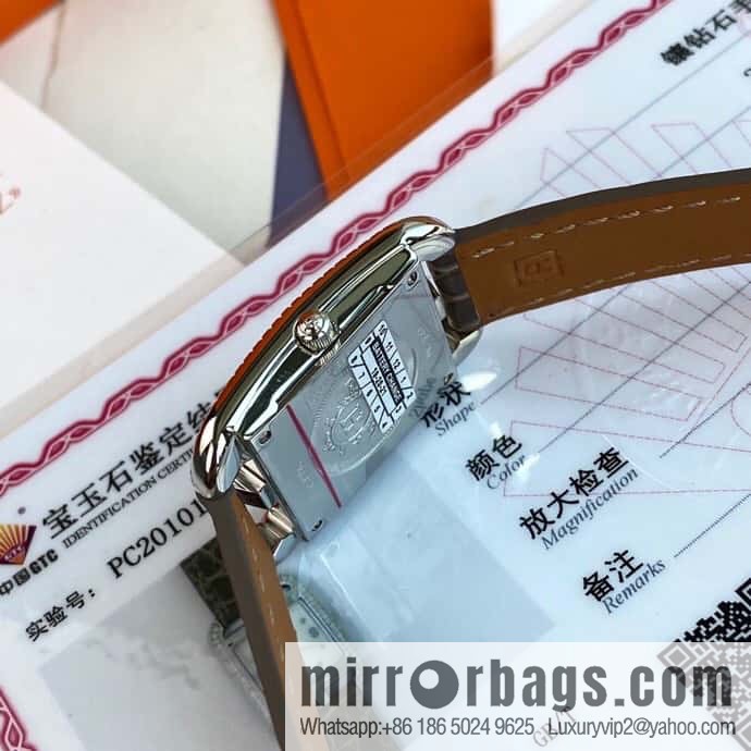 New debut HERMES Hermès watch diameter 23 * 23mm, Swiss ETA original quartz movement Cape Cod series watch